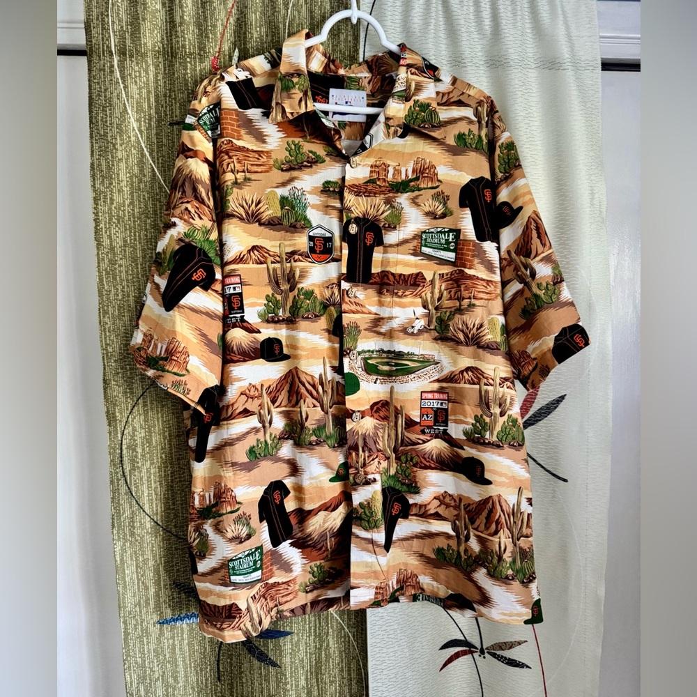 Reyn Spooner MLB SF Giants Shirt - Sz XXL